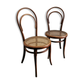 Chaise cannage Thonet n°14, 1860