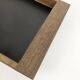 Modernist wenge tray, Henning Seidelin for Voss, Denmark, 1960