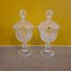 Crystal Bonbonnières From Royal Crystal Rock Italy, from the  1980s