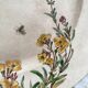 Plat rond polychrome "Nella" Jules Vieillard Bordeaux