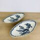 2 round dishes and 2 old Chardons model serving bowls by Gien