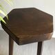 Tabouret tripode bois