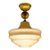 Art Deco pendant lamp, Germany, 1950s