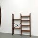 XXL Modernist Library in Solid Pine – 1950s Design – L164 cm