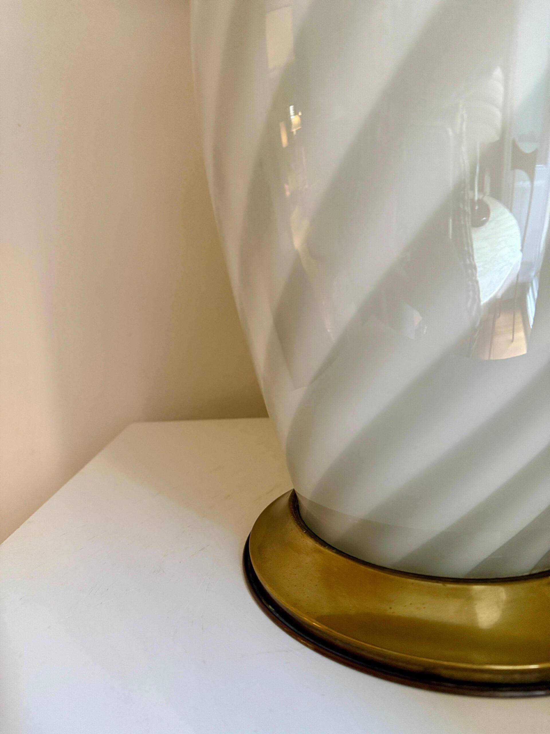 Murano lamp by Tommaso Barbi