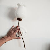 Old tulip wall lamp