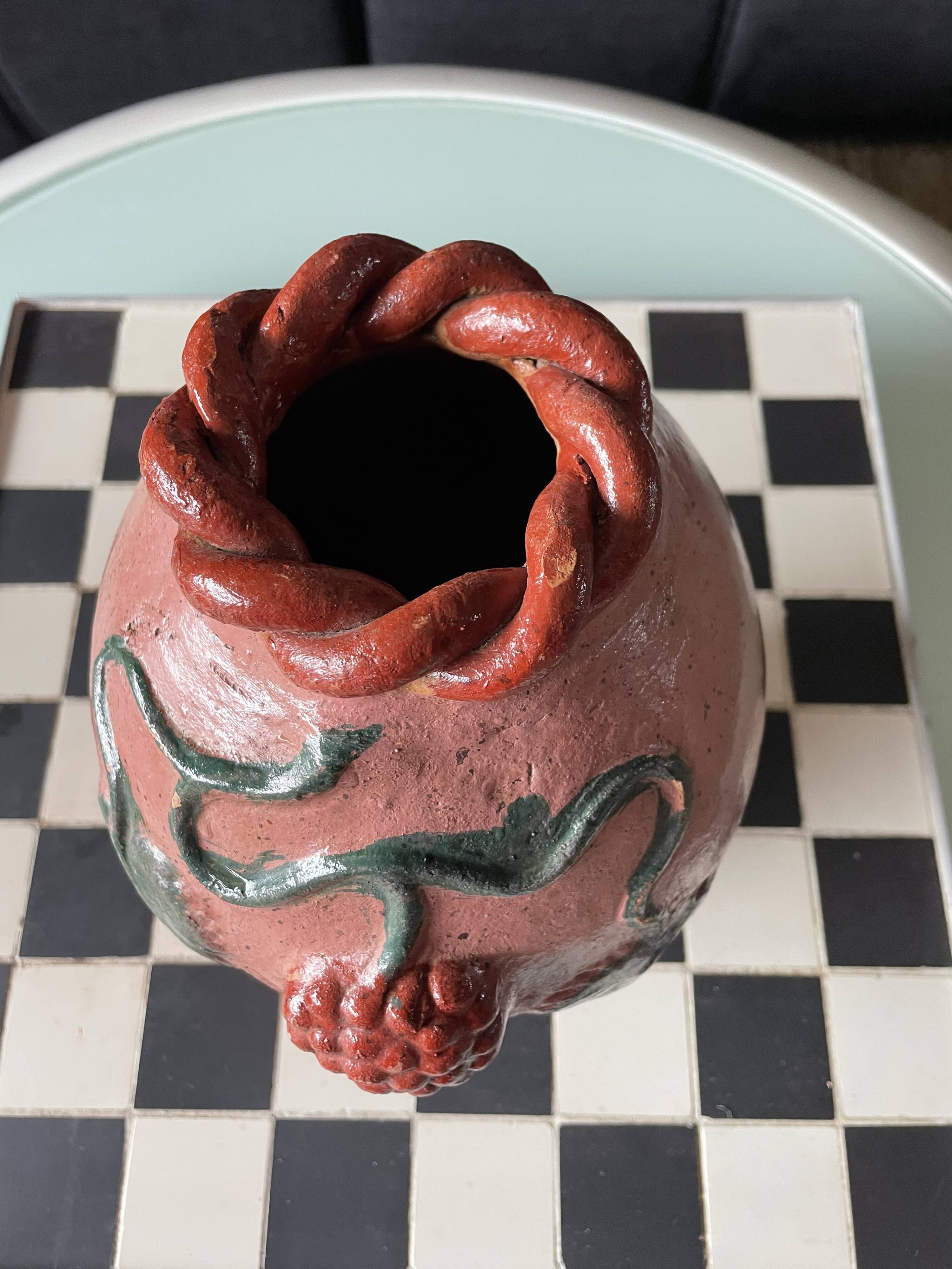 Vase vintage céramique artisanale