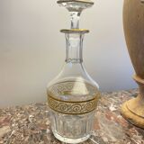 Baccarat crystal carafe with stopper