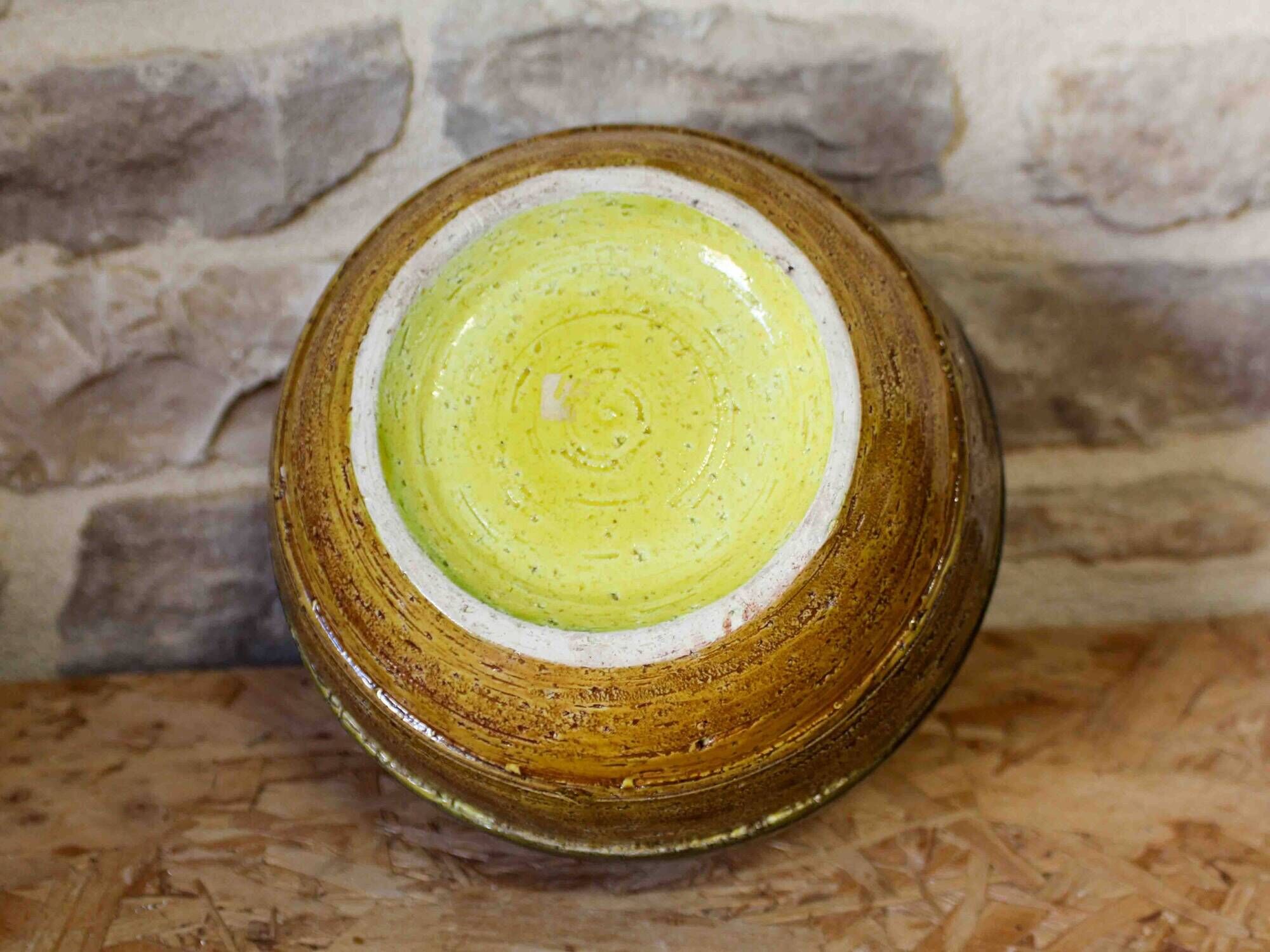 Bitossi ceramic round vase