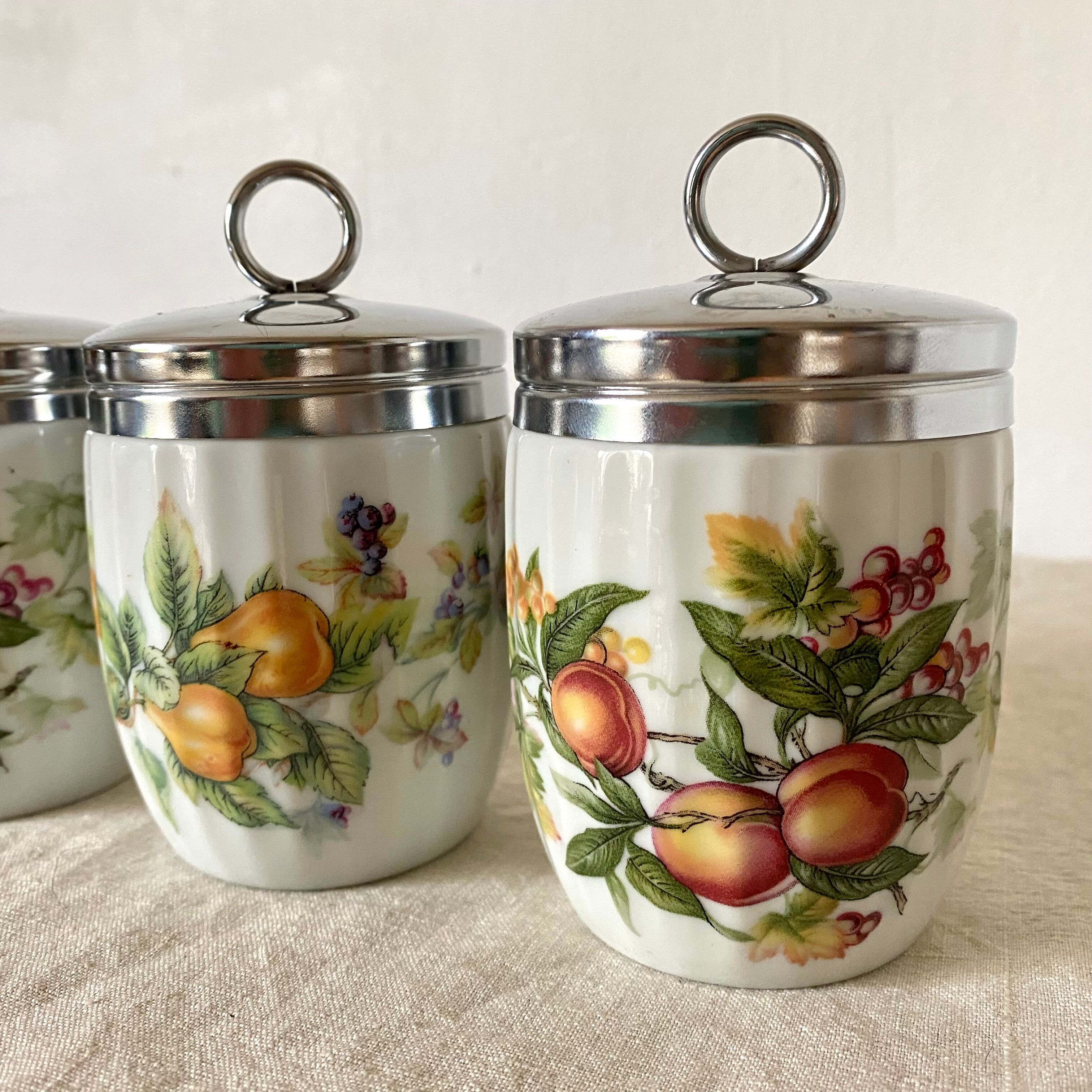 English porcelain pots windsor cooked-eggs