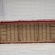 1970s, Danish 3-seater drop arm "Spanish" sofa, red furniture velour.