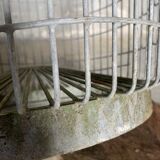 Large metal basket / basket, industrial style
