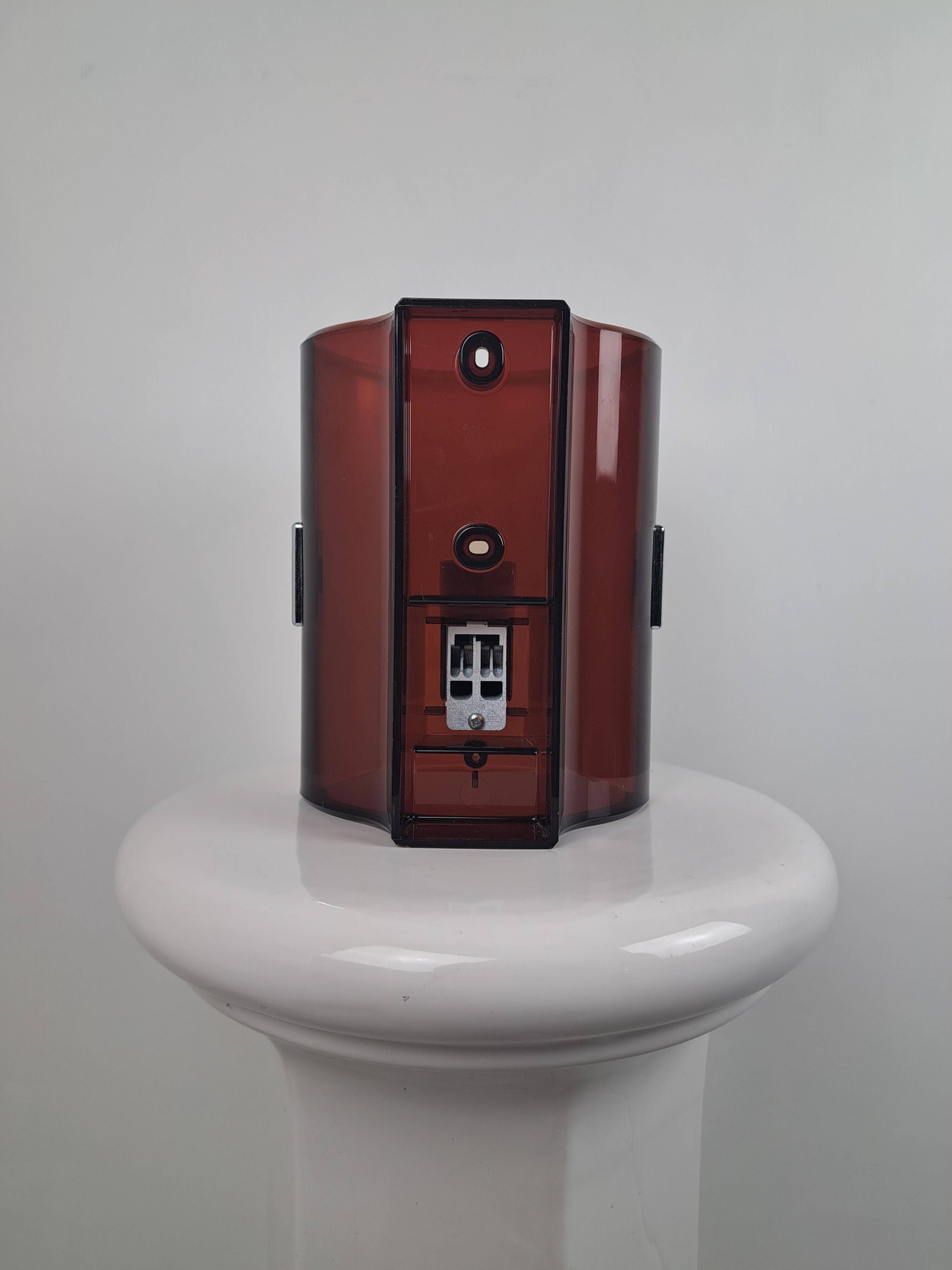 Allibert space age 80s plexiglass wall light