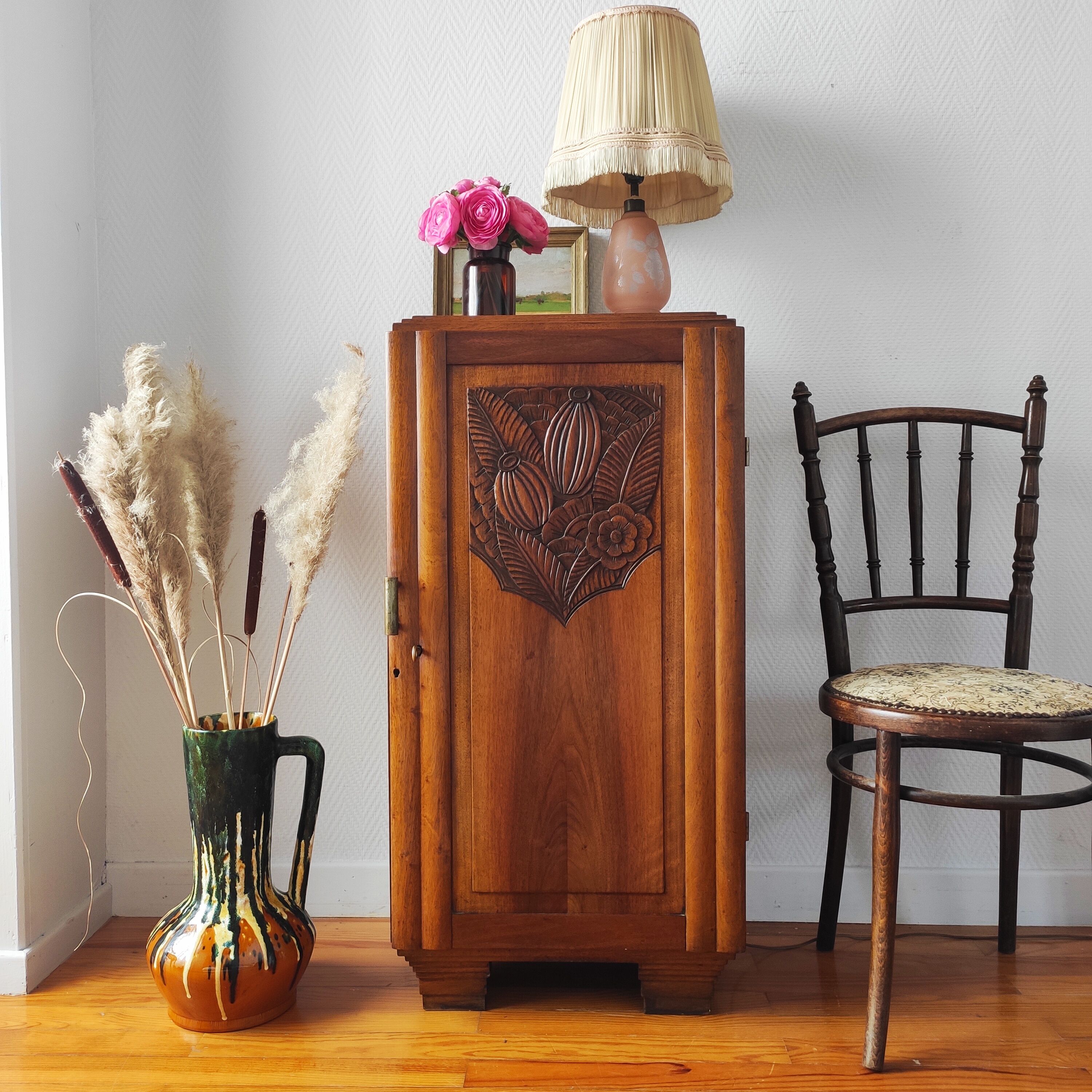 Old art deco jam maker