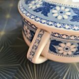 Legumier with lid or small soup U et Cie Sarreguemines model Nancy