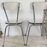 Pair of VINTAGE Formica CHAIRS