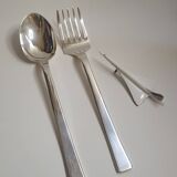 Christofle "Concorde" cutlery set – Icon of French design 1970, 53 pieces