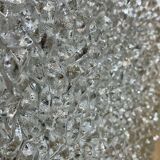 Ceiling or wall light from the Holophane brand from the 1960s - Glass and metal