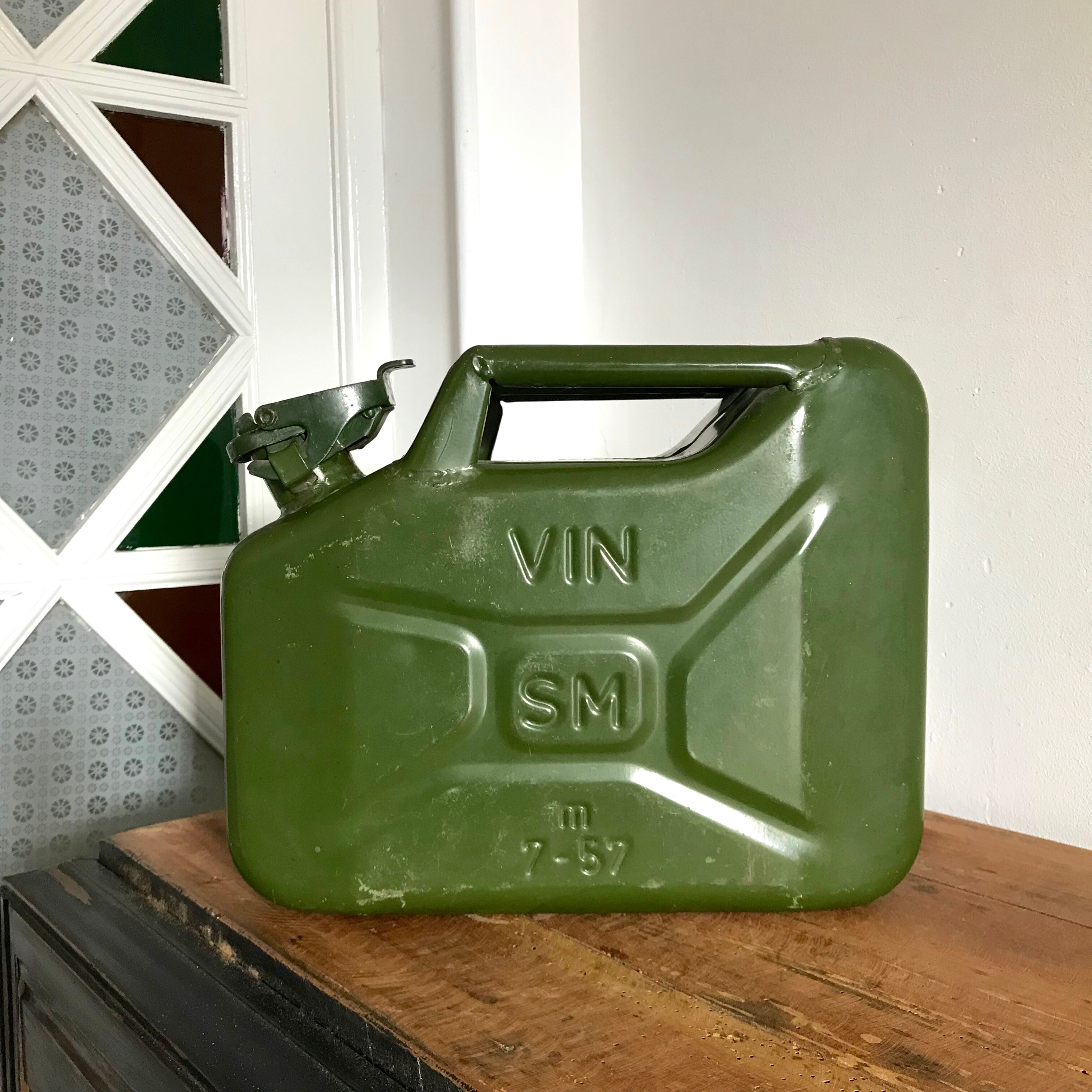 Metal Jerrican of the French Army