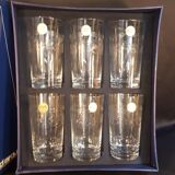 Box of 6 Matignon Cristal d'Arques glasses
