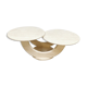 Table basse travertin « duo table top »