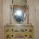 Vintage Chinoiserie Commode with Edwardian Style Mirror