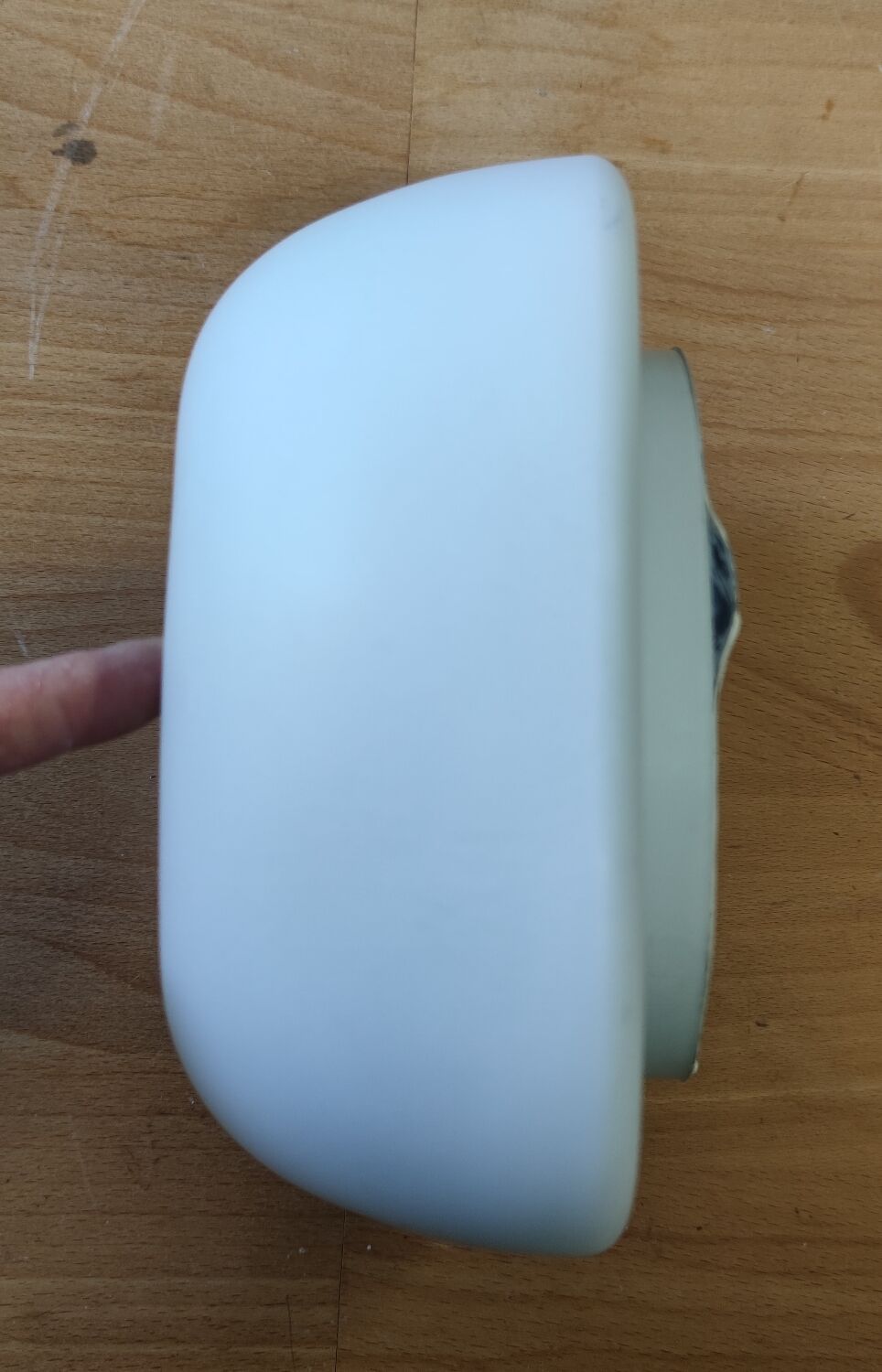 Opaline ceiling lamp