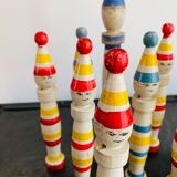Set de 7 quilles en bois