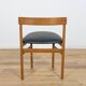 Mid century round extendable dining table and chairs from mcintosh, 1960s, set of 5