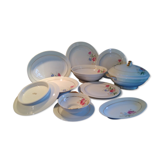 Table service Limoges porcelain