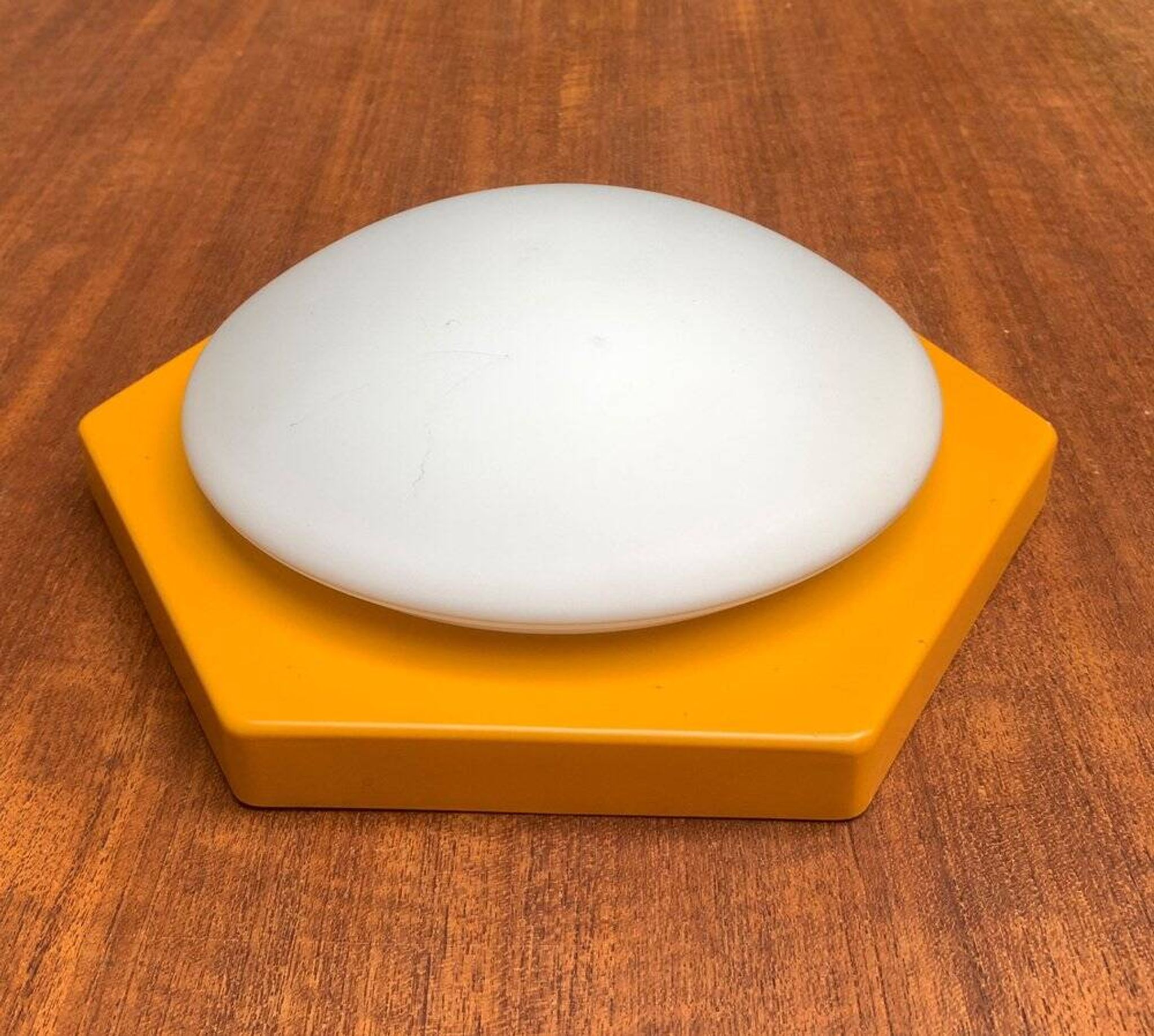 Vintage Space Age wall lamp by Rolf Krüger for Paul Neuhaus, 1970s