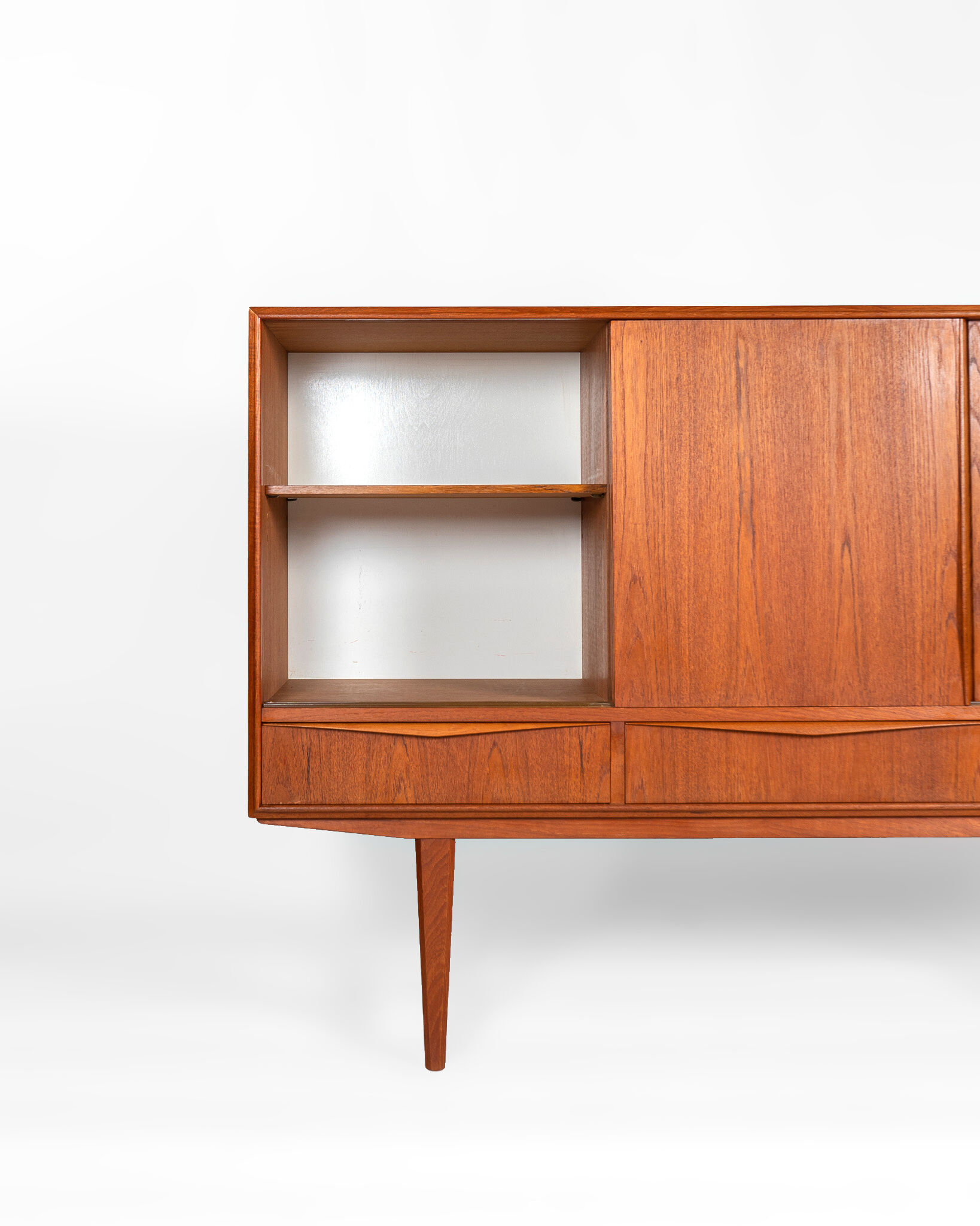 Mid Century Danish Teak Sideboard by E.W. Bach for Sejling Skabe