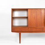 Mid Century Danish Teak Sideboard by E.W. Bach for Sejling Skabe