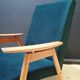 Pair of vintage Czech armchairs (Jiroutek), art deco style, 1960