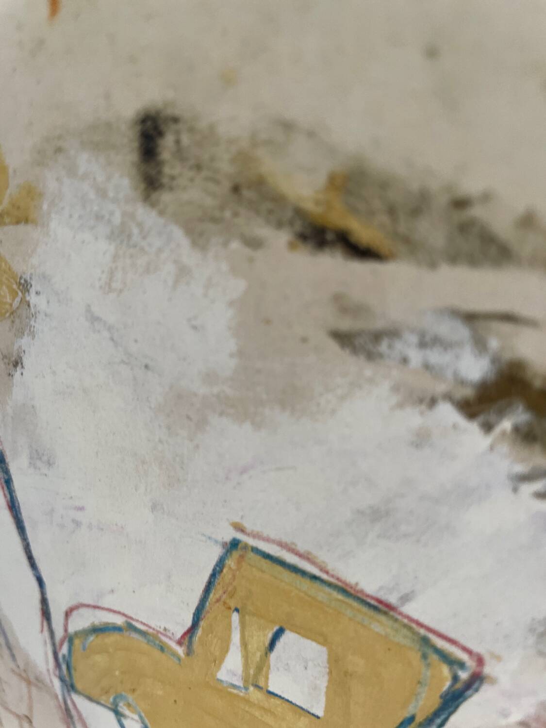 Jean michel basquiat, old cars 1981, sous licence artestar ny