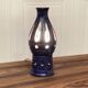 "enamelled terracotta lamp 'scandinavian design 1950'."