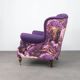 Classic wing chair in the style of Howard & Sons, 1960s
