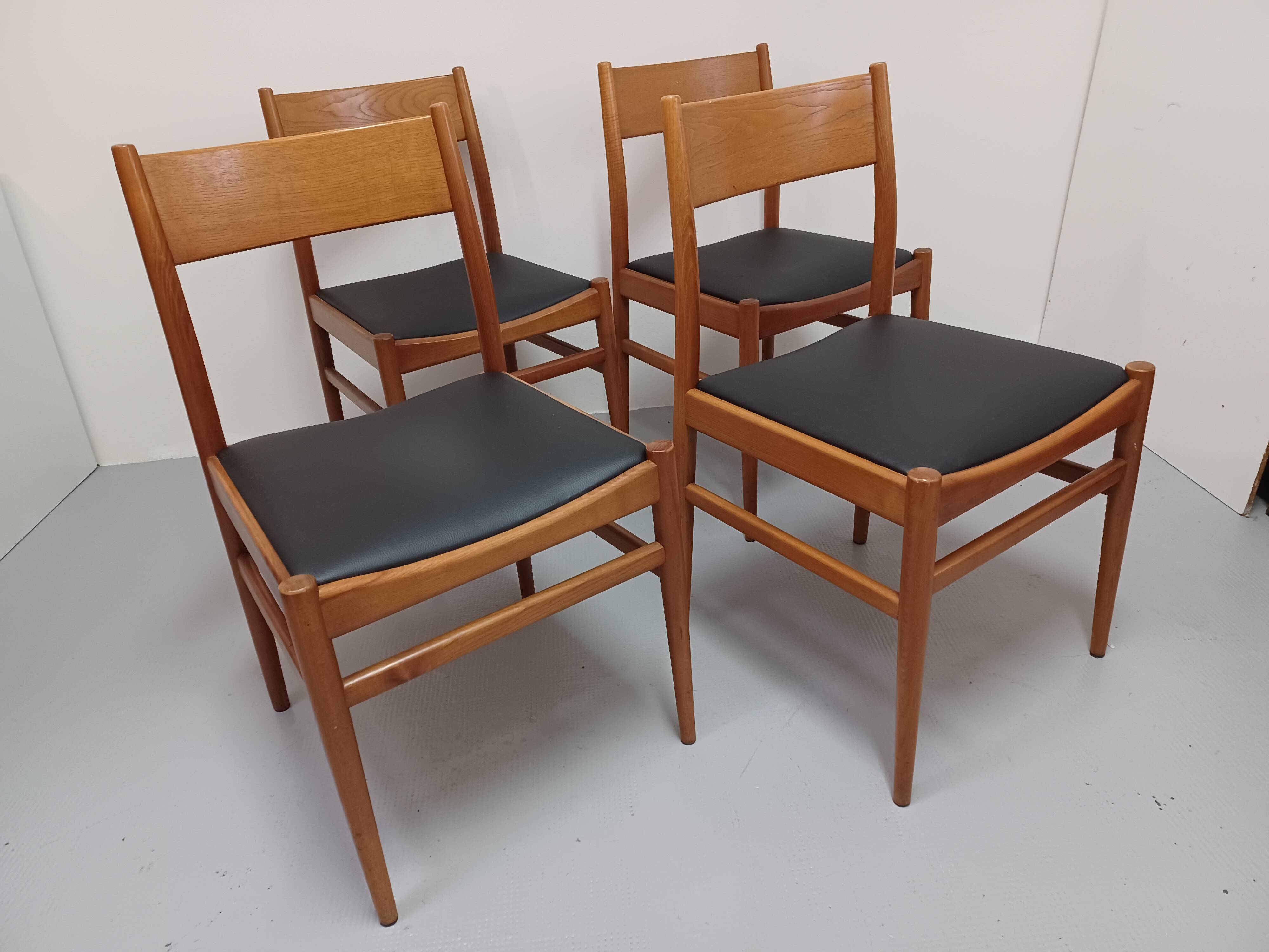 4 chairs, Made in Italy, 60'S