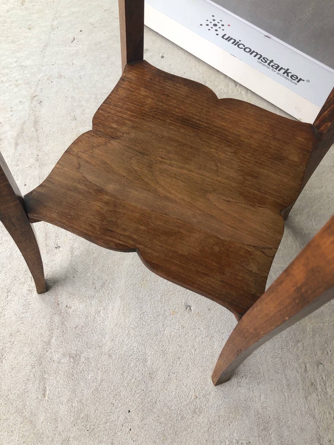 Vintage wooden stand / plant holder