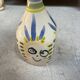 ceramic Vase decorated with Face 22cm