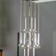 Pendant chandelier by Gaetano Sciolari, 70s