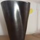 Vase ceramic black Elchinger
