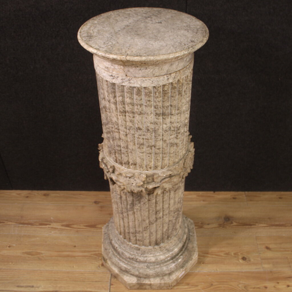Alabaster column from the 1930s