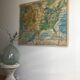 Vintage school map United States N°33 Editions Hatier by M.Peyre