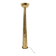 Hammered Brass Floor Lamp Torchère Style, Italy