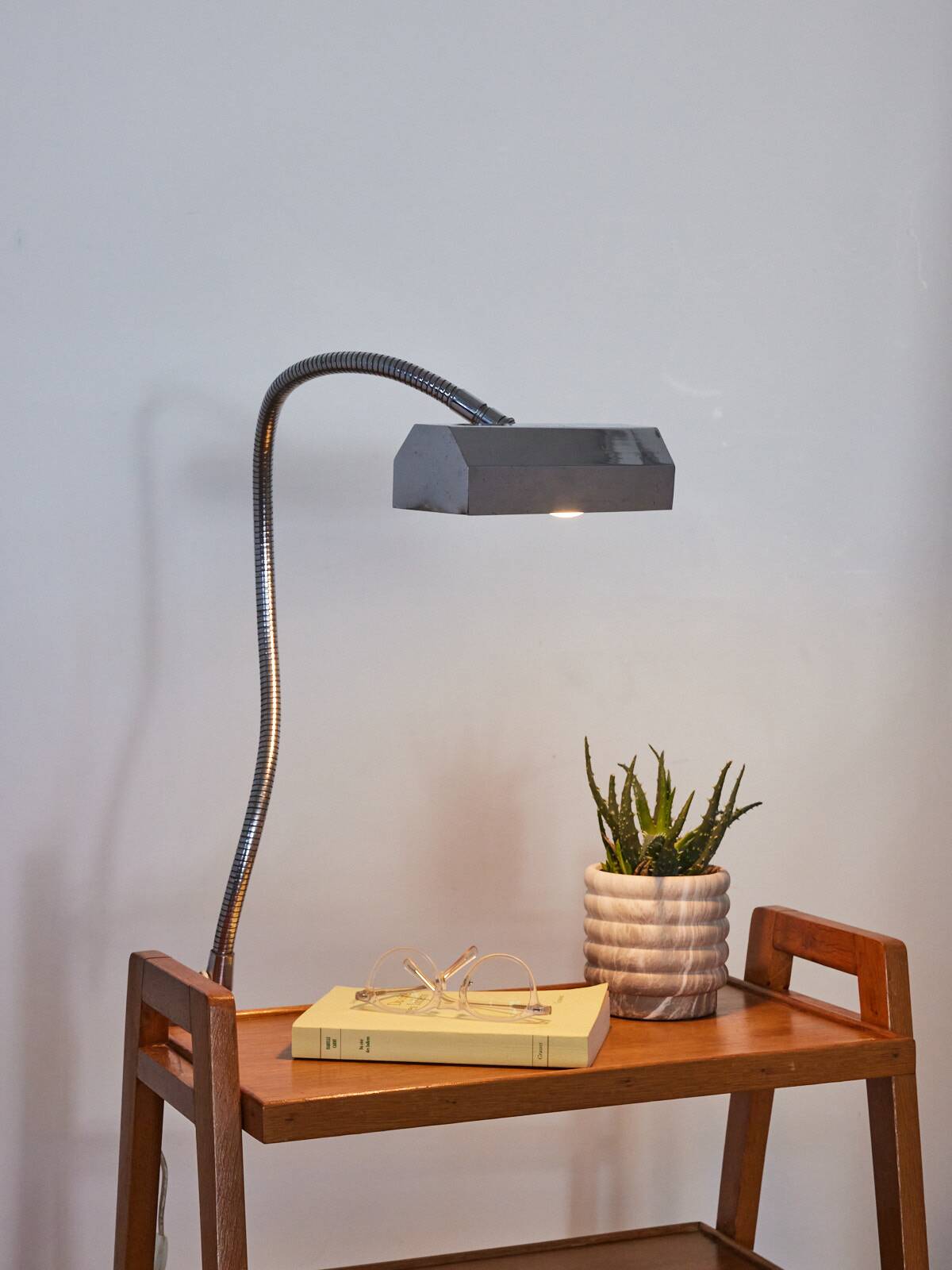 Industrial desk lamp