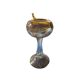 Vase en verre signé Vera Walther – verrerie artistique allemande, années 19