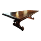 Table monastère en orme massif – grand format (260 x 118 cm)