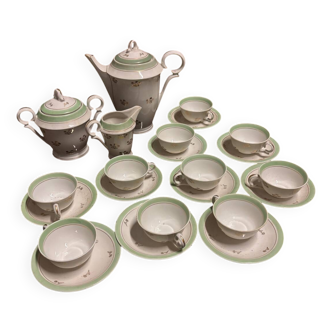 Porcelain coffee and tea set