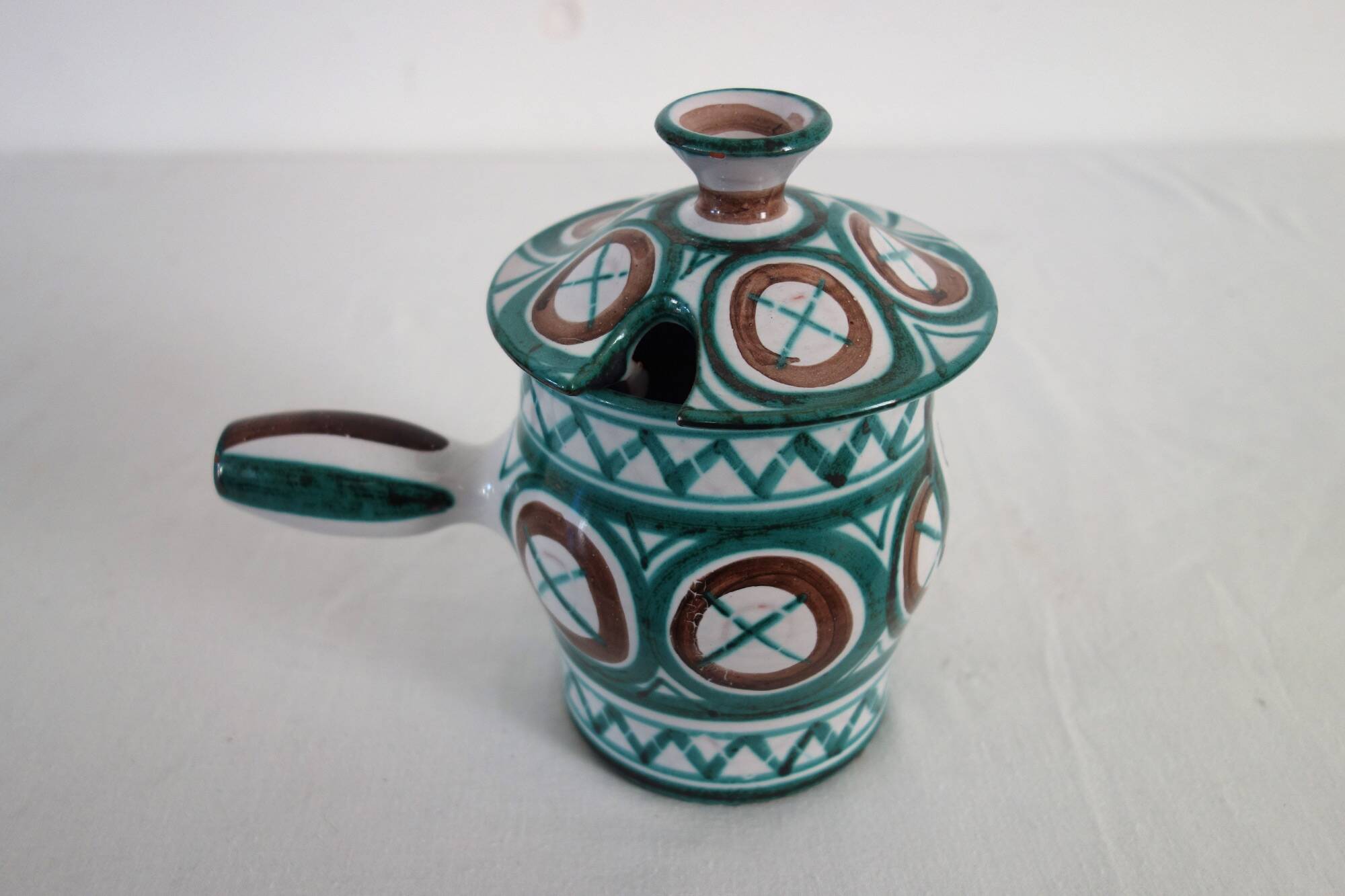 Old olive pot Robert Picault, Vallauris